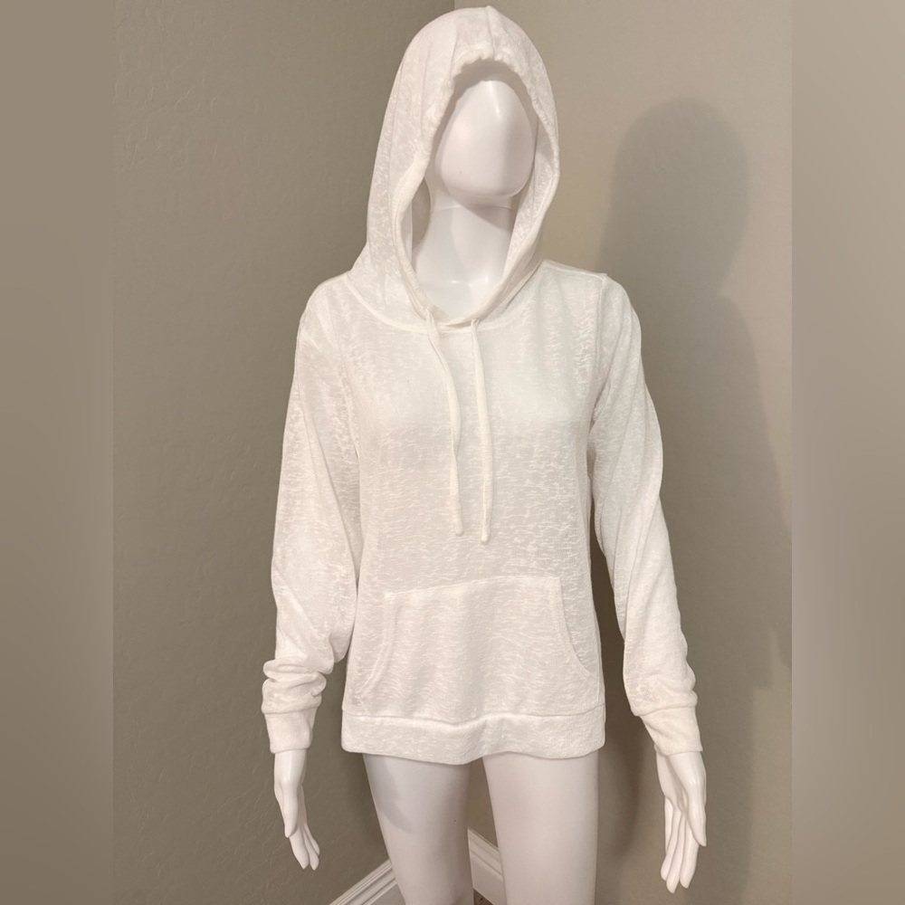 Vintage Cream Hoodie for Women